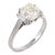 1930s Art Deco Gia 2.37 Carat Diamond 18k White Gold Engagement Ring, Size 8.75 For Sale