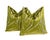 Chartreuse Green Velvet Pillow Cover - 20x20 For Sale - Image 4 of 7