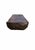 Sculptural Solid Suar Wood Coffee Table With Espresso Burnt Finish For Sale - Image 4 of 9