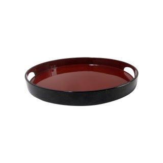 Asahi Japanese Lacquer Serving Tray For Sale