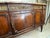 French French Louis XVI Mahogany Sideboard / Server / Buffet / Credenza With Mirror, Marble Top and Bronze Details C. 1890-1900 For Sale - Image 3 of 15