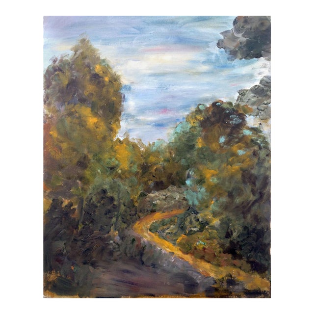 Midcentury Pacific Trail Landscape by Florence Bell Boosey For Sale