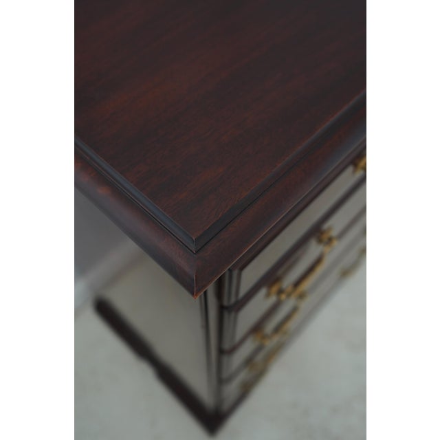 Henkel Harris Chippendale Mahogany Masters Chest For Sale - Image 10 of 12