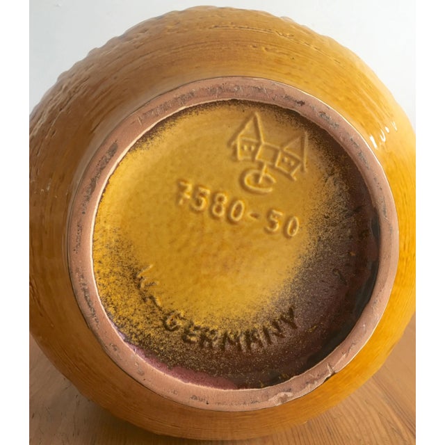 1970s Ceramic Vase from Scheurich, Germany, 1970s For Sale - Image 5 of 6
