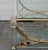 Mid-Century Modern Large Gilded Brass, Glass and Acrylic Glass Bar Cart, 1970s For Sale - Image 3 of 12