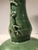 Ceramic Vintage Green Salamander Bud Vase For Sale - Image 7 of 7