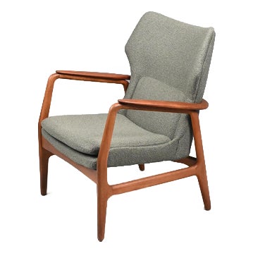 Wingback Chair Edith by Aksel Bender Madsen for Bovenkamp For Sale