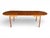 Vintage Danish Modern Teak Dining Table With Carved Tapered Legs For Sale - Image 10 of 18