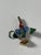 Shabby Chic Handmade Beaded Vintage Key Chain Locket Tropical Bird of Patadise For Sale - Image 3 of 4