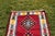 1980 Turkish Red Geometric Oushak Kilim For Sale In Sacramento - Image 6 of 13