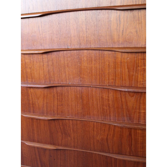 Vintage Danish Chest of Drawers in Teak, 1960s For Sale - Image 11 of 14