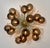 21st Century Mezzo Polished Brass Smoky Murano Flush Mount by Fabio LTD For Sale - Image 9 of 9