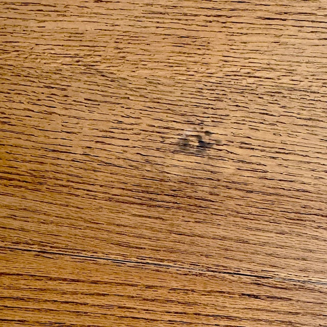 Round Mid-Century Danish Style Warm Wood Dining Table For Sale - Image 14 of 14