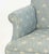 Modern Mitchell Gold Blue Upholstered Armchairs, Pair For Sale - Image 3 of 7
