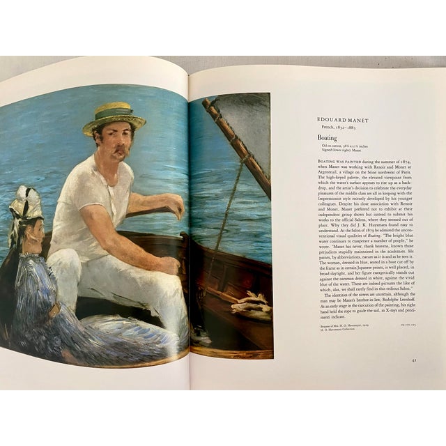 Impressionist & Post-Impressionist Paintings - Metropolitan Museum of Art Hardcover 1991 First Edition Dust Jacket, Excellent Condition For Sale - Image 15 of 18