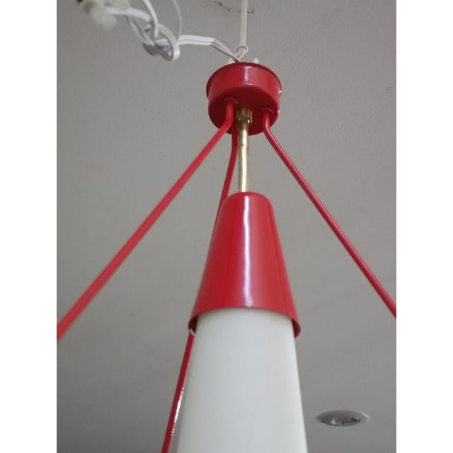 Vintage Scandinavian Hanging Lamp, 1960s For Sale - Image 3 of 7