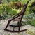 Late 19th Century Antique Eastlake Folding Rocking Chair For Sale - Image 5 of 10