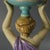 George Jones Majolica Egyptian Figural Candlestick For Sale - Image 12 of 13