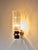 Magda I Wall Lamp in Brass with Aluminum and Fluted Glass by Marine Breynaert For Sale - Image 4 of 9