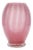 Small Blown Vase in Twisted Pink Opaline Glass, 1960s For Sale