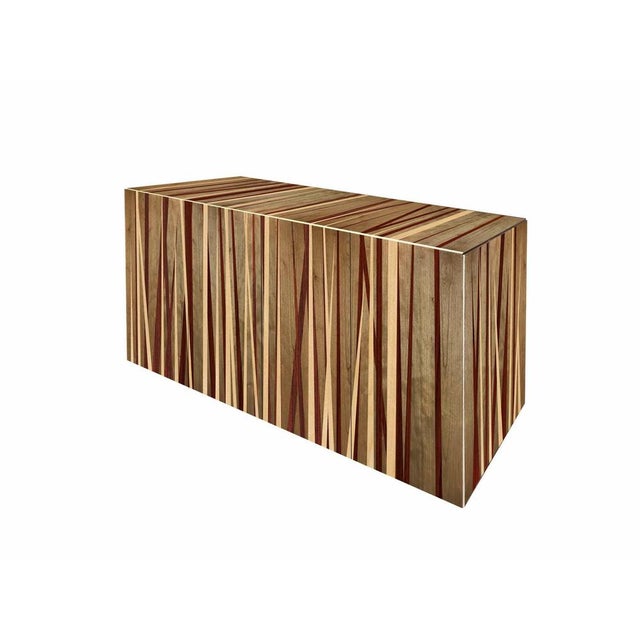 Tarsia TS2 Sideboard by Mascia Meccani for Meccani Design For Sale - Image 4 of 13