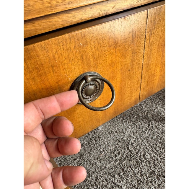 Kittinger Square Parquetry Top Side Tables - A Pair For Sale In Miami - Image 6 of 9