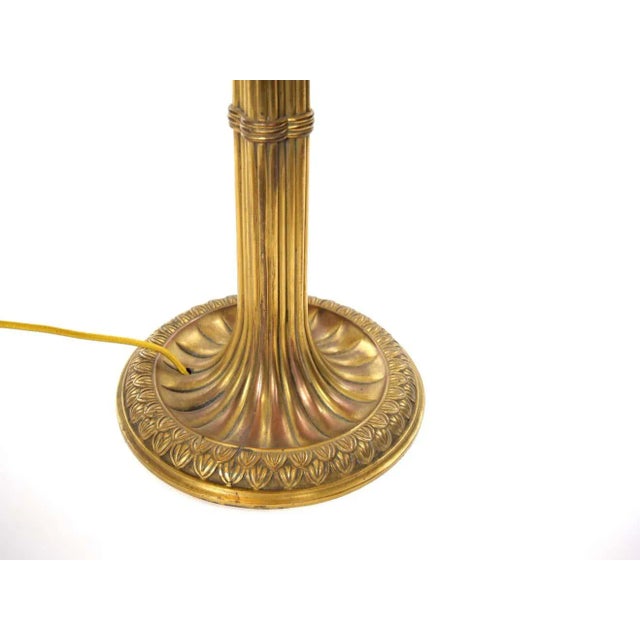 19th Century Gilt Bronze Candlestick Style Table Lamp For Sale In New York - Image 6 of 13