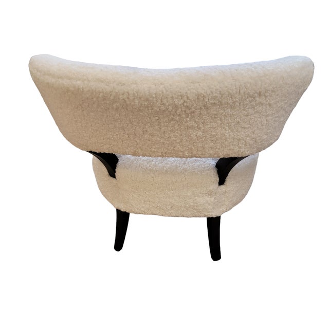 One Slipper Chair in the Style of Billy Haines For Sale - Image 11 of 18