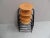 Vintage Stackable Stools, 1960s, Set of 4, in Very Good conditions. Designed 1960 to 1969