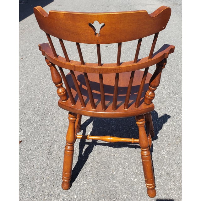 1930s Tell City Chair Co. Comb Back Windsor Dining Chairs Set of 4 Chairish