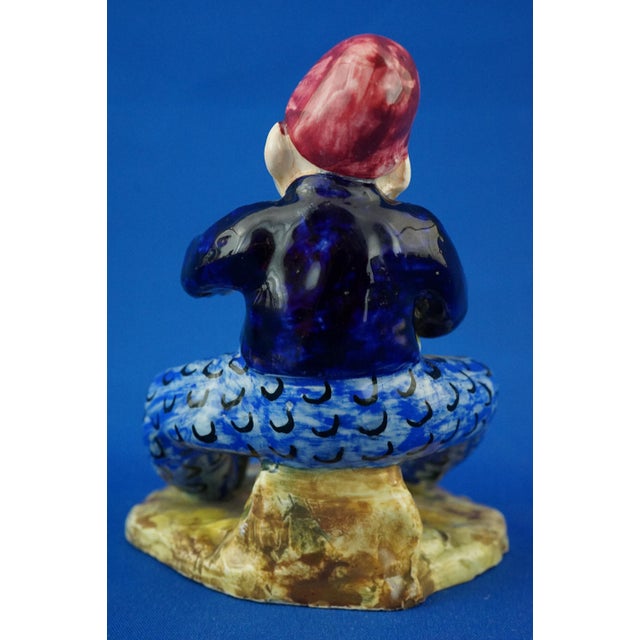 Vintage Italian Art Deco Ceramic Figurine by Leopold Anzengruber, 1950s For Sale - Image 6 of 18