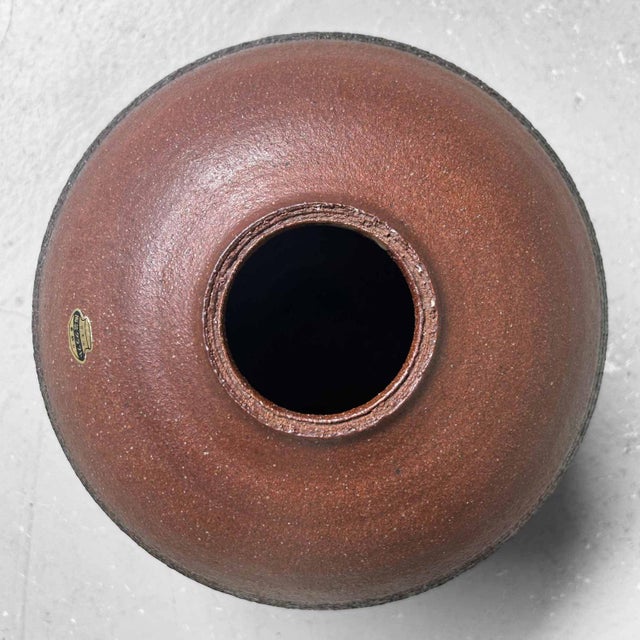 Ceramic Mid-Century Shigaraki Ikebana Flower Vase, 1970s For Sale - Image 7 of 15