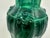 Art Deco Malachite Glass Ingrid Vase attributed to Artur Pleva for Curt Schlevogt, 1950s For Sale - Image 11 of 16