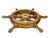 Mid 20th Century Wood Boat Steering Wheel Wall Decor For Sale - Image 4 of 8