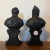 Antique 18th Century Wedgwood Black Basalt Busts of the Elements, Fire & Water - Set of 2 For Sale - Image 9 of 12