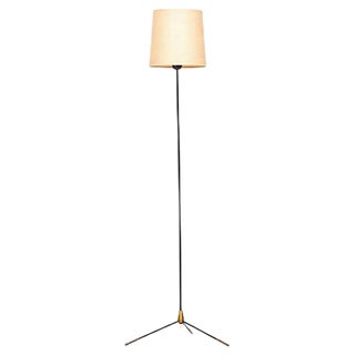 Floor Lamp attributed to Hans Bergström for Eskilstuna Elektrofabrik, Sweden, 1950s For Sale