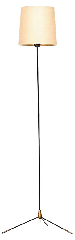 Floor Lamp Attributed to Hans Bergström from Eskilstuna Elektro Fabrik, Sweden, 1950s