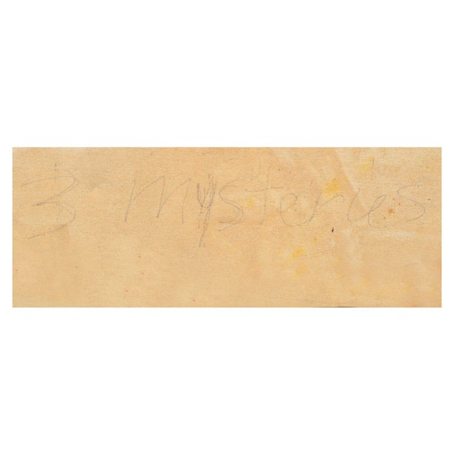 Black "Three Mysteries" - Abstract Expressionist Composition in Oil on Canvas by Kristin Cohen For Sale - Image 8 of 10