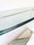 Console Table in Acrylic and Glass with Gold Metal, 1980s For Sale - Image 9 of 10