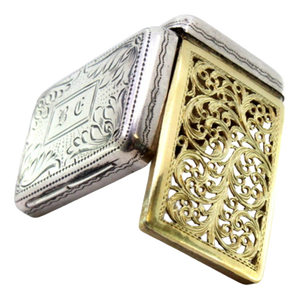 Reign of George IV Gold and Paw Vinaigrette Box