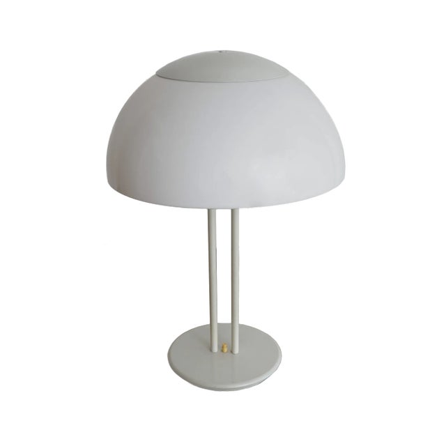 Vintage White Table Light, 1960s For Sale - Image 6 of 7