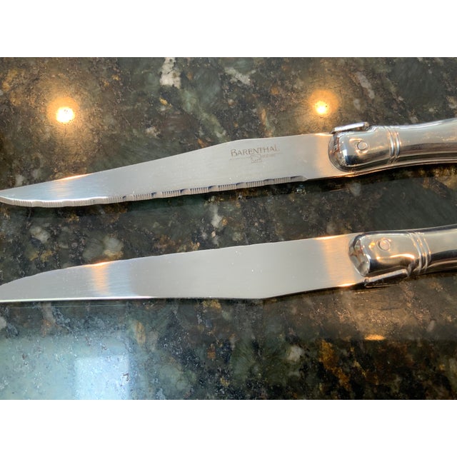 French Set of 6 Barenthal Steak Knives (Stainless Steel) For Sale - Image 3 of 7