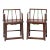 Pair of Chinese Spindleback Chairs, C. 1850 For Sale