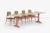 1980s California Craft Nine Foot Hand Crafted Free-Edge Trestle Table For Sale - Image 5 of 13