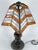 Large Brutalist Thick Glass and Metal Table Lamp by Longobard, Italy, 1970s For Sale - Image 4 of 18