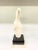 Vintage abstract sculpture crafted from gesso and marble, reminiscent of the renowned artist Mario De Noto. This organic...