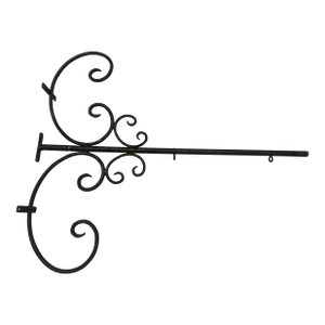Large Antique Iron Trade Sign Holder