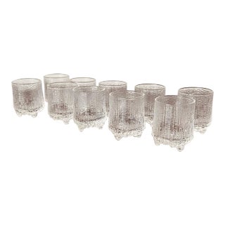 Iitallia Ultima Thule Shot Glasses by Tapio Wirkkala – Set of 10 For Sale