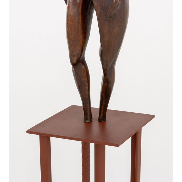 Doris Porter Caesar Attributed Gilt and Patinated Bronze Sculpture For Sale - Image 9 of 13