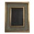 Picture Frame 5x7” in Grey Shagreen With Brass Details by Kifu Paris For Sale
